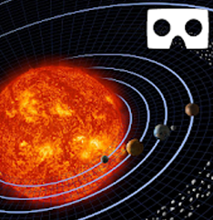 Solar Space Exploration VR Virtual Reality